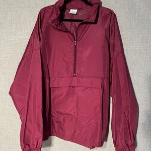 Windbreaker w/ Hidden Hood- NWOT